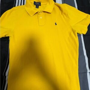 Polo by Ralph Lauren Yellow Polo Shirt Classic Design